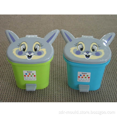 High Quality Plastic Injection Molding for Home Use--Trash Can